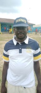 The school coordinator Mr Akande Ayodele