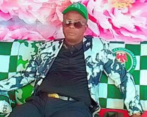 Super Eagles Supporters Club President Barrister Johnson